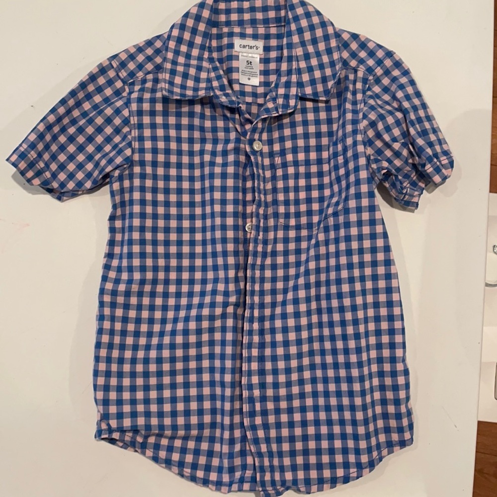 Button down dress shirt for boys